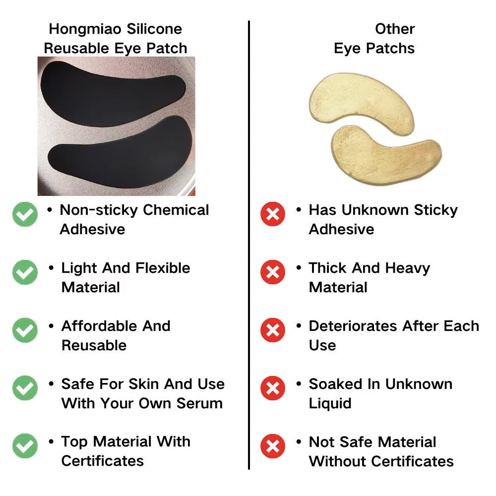 Silicone Reusable Eye Patches