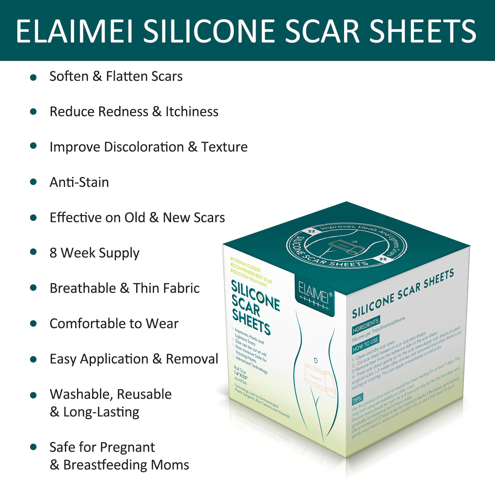 Silicone Scar Removal Patch