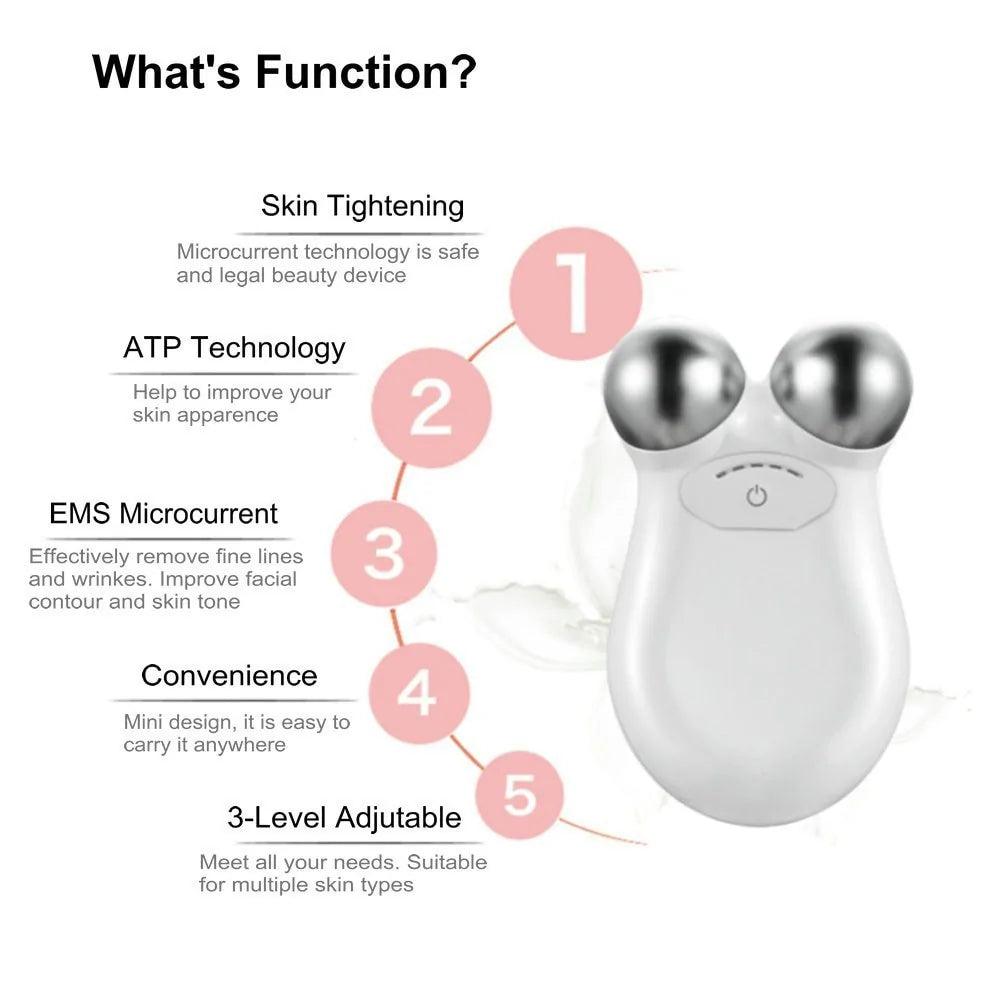 Facial Microcurrent Toning Device