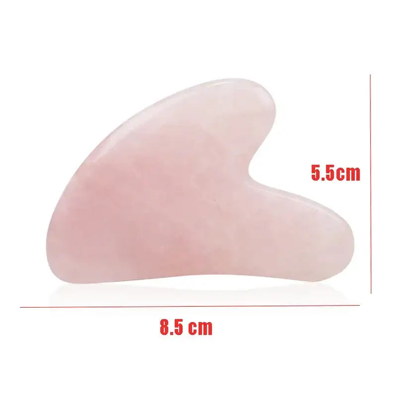 Rose Quartz Gua Sha Facial Tool