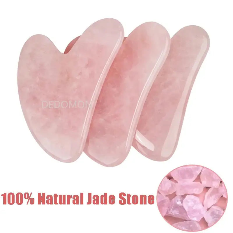 Rose Quartz Gua Sha Facial Tool